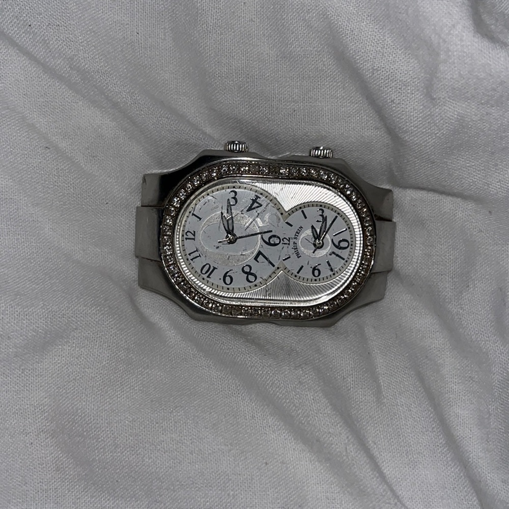 Philip Stein 25th Anniversary Oprah Winfrey Diamond Watch 1 Carat Works Rare